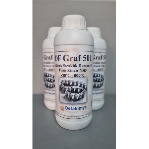 Df Graf 501 Yüksek Sıcaklık Dumansız Fırın Zincir Yağı 