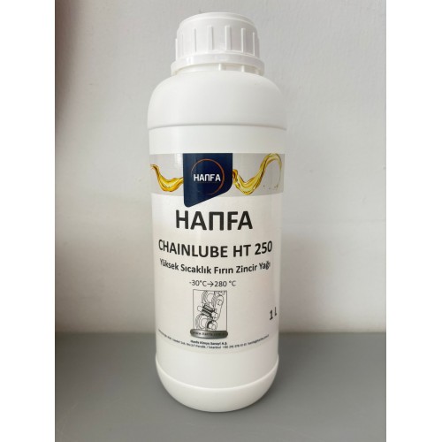 Hanfa Chainlube HT 250 Yüksek Sıcaklık ( OTOMATİK ) Fırın Zincir Yağı  
